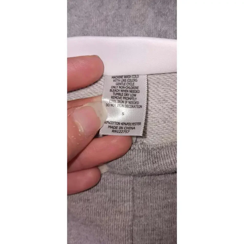 Dallas Cowboys Pulloversweater Womens Size Small Grey And Navy Blue Long Sleeve - Picture 3 of 10